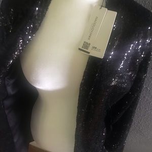 Sequince Lined Black Blazer.